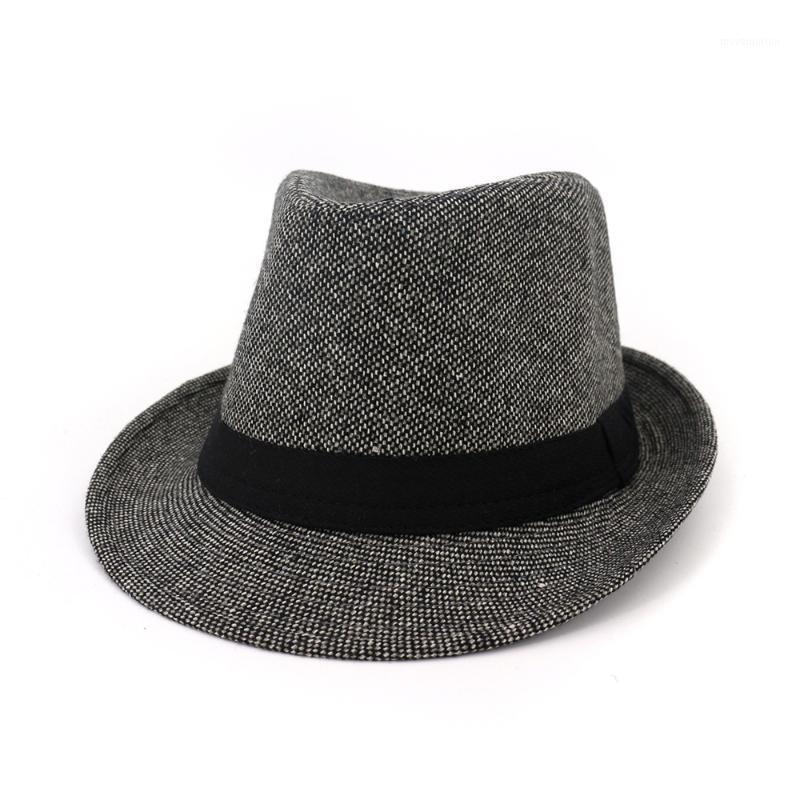 New Autumn 2020 Winter Fedoras Hat Men vintage black bonnet sombrero hombre Panama jazz cap dad hat1, Brown
New Autumn 2020 Winter Fedoras Hat Men vintage black bonnet sombrero hombre Panama jazz cap dad hat1, Brown