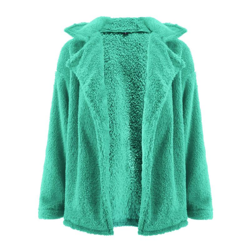 Winter Women Fashion Handsome Solid Color Lapel Double-sided Fleece Warm Thin Slim Coat Snow Suit Winter Coat Women, Gray 
Winter Women Fashion Handsome Solid Color Lapel Double-sided Fleece Warm Thin Slim Coat Snow Suit Winter Coat Women, Gray