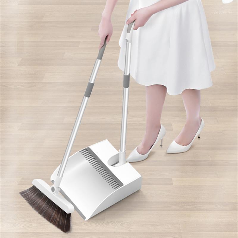 Creative Broom Dustpan Suit Combination Floor Hair Sweeping Thicken Windproof Non-Slip Magnetic Handle Household Cleaning Tools1
Creative Broom Dustpan Suit Combination Floor Hair Sweeping Thicken Windproof Non-Slip Magnetic Handle Household Cleaning Tools1