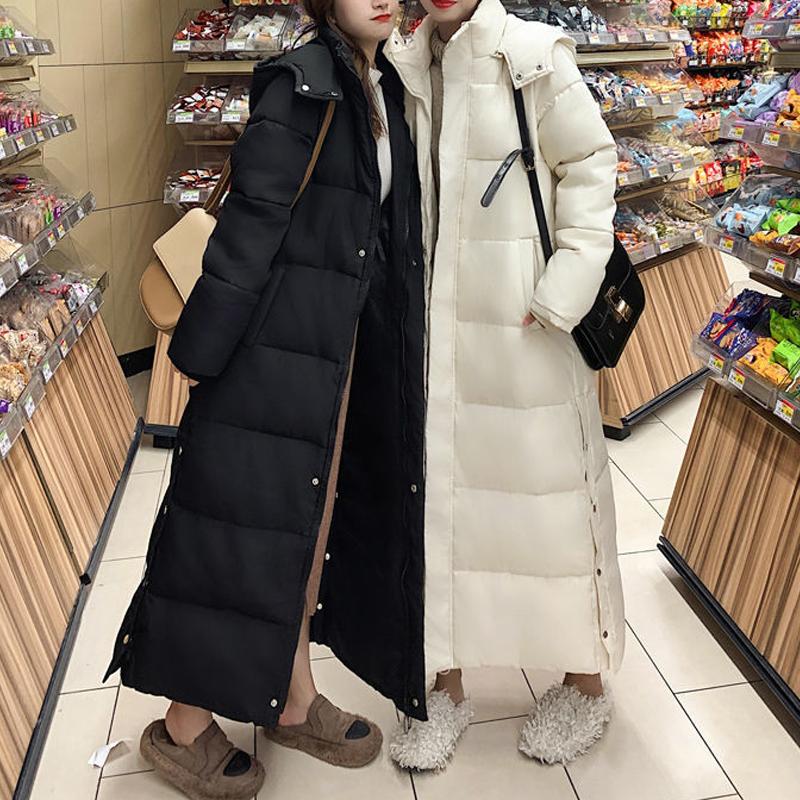 2020 Autumn Winter Fashion Women Hoodes Coat Female Long Straight Cotton Liner Parkas Plus Size Ladies Casual Warm Outwear, Beige
2020 Autumn Winter Fashion Women Hoodes Coat Female Long Straight Cotton Liner Parkas Plus Size Ladies Casual Warm Outwear, Beige