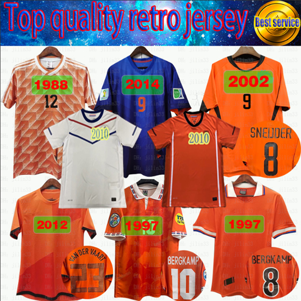 1988 89 91 95 1996 Soccer Jersey Retro Netherlands Marco Van Basten Gullit 97 98 Voetbal Shirt Seedorf Bergkamp Holland Kluivert Robben 2012, Black;yellow
1988 89 91 95 1996 Soccer Jersey Retro Netherlands Marco Van Basten Gullit 97 98 Voetbal Shirt Seedorf Bergkamp Holland Kluivert Robben 2012, Black;yellow