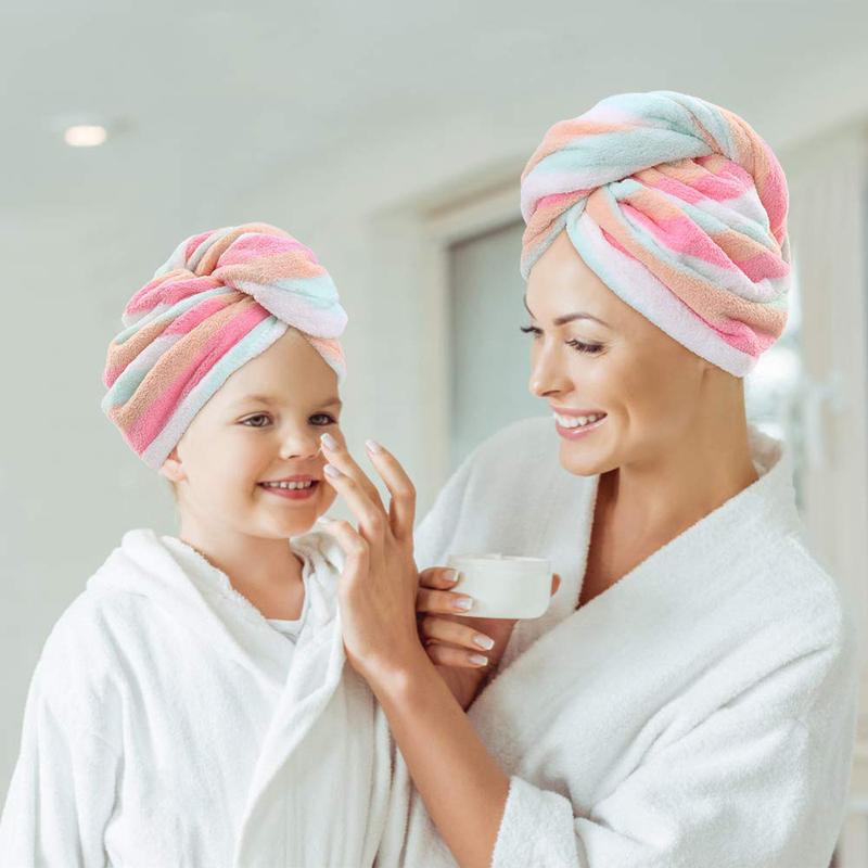 Bath Towel Rainbow Color Microfiber Hair Turban Wrap Quick Dry Hair Towel Wrap Turban - Super Absorbent Unique Design
Bath Towel Rainbow Color Microfiber Hair Turban Wrap Quick Dry Hair Towel Wrap Turban - Super Absorbent Unique Design