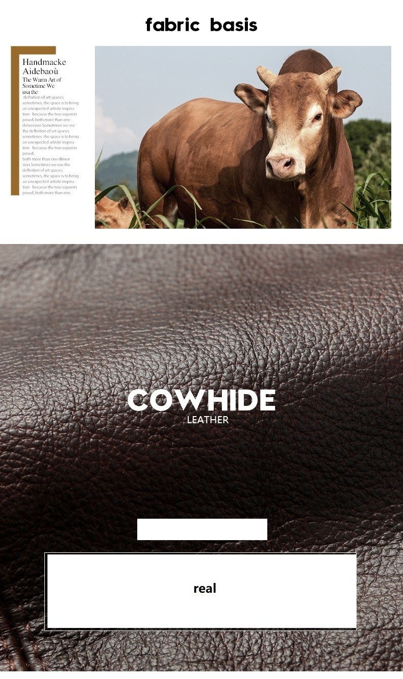 Cowhide Genuine Leather Vest Men Brown Waistcoat Male Sleeveless Jacket Thick Motorcycle plus size Vest Multi Pocket Zipper 201216