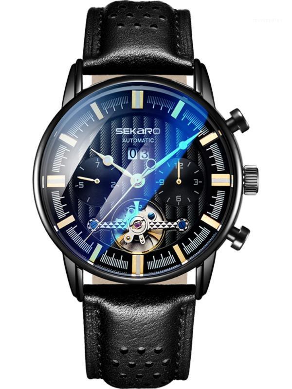 New Fashion Machinery Men's Watch Special Forces Tourbillon Waterproof Stainless Steel Men Watches Leather Business Male Watch1, Nine
New Fashion Machinery Men's Watch Special Forces Tourbillon Waterproof Stainless Steel Men Watches Leather Business Male Watch1, Nine