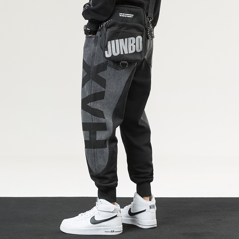 2021 New Fashion Streetwear Men Jeans Loose Fit Spliced Designer Casual Cargo Pants Hombre Wide Leg Printed Hip Hop Joggers Sweatpants Fnkk, Gray
2021 New Fashion Streetwear Men Jeans Loose Fit Spliced Designer Casual Cargo Pants Hombre Wide Leg Printed Hip Hop Joggers Sweatpants Fnkk, Gray