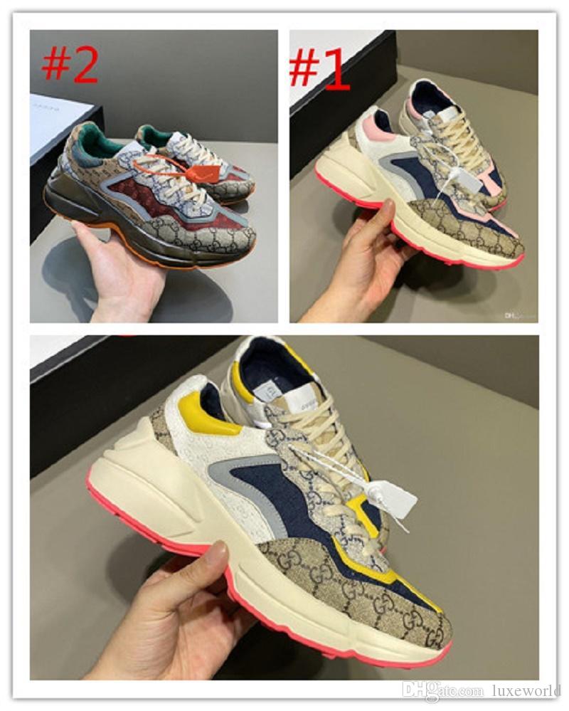 2020 Men Women Rhyton Casual Dad Shoes Paris Luxury Designer House's emblematic Sneaker mini jacquard fabric retro canvas thick sole 620185, Socks
2020 Men Women Rhyton Casual Dad Shoes Paris Luxury Designer House's emblematic Sneaker mini jacquard fabric retro canvas thick sole 620185, Socks