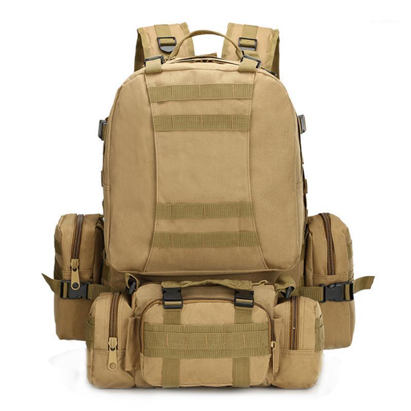 55L Large Capacity Oxford Outdoor Backpack for Camping Hiking Travel Mountaineering Camouflage Molle Rucksack Bag Mochila Unisex1, Brown 55l
55L Large Capacity Oxford Outdoor Backpack for Camping Hiking Travel Mountaineering Camouflage Molle Rucksack Bag Mochila Unisex1, Brown 55l