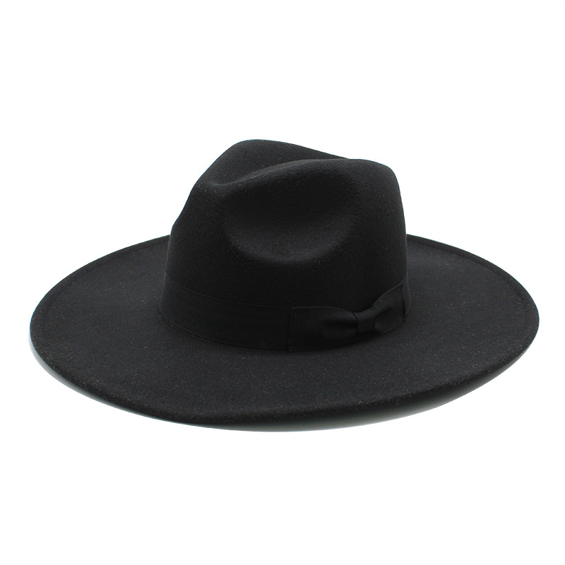2021 New British Style Men Women Winter Wool Fedoras Cap 9.5cm Big Wide Brim Derby Wedding Church Jazz Hats
2021 New British Style Men Women Winter Wool Fedoras Cap 9.5cm Big Wide Brim Derby Wedding Church Jazz Hats