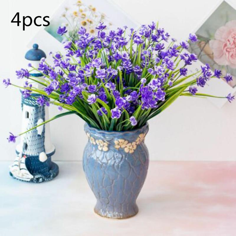 4 Bundles Artificial Flowers Fake Outdoor Plants Faux Plastic Home Garden Decor Without Vase UV Resistant, Purple
4 Bundles Artificial Flowers Fake Outdoor Plants Faux Plastic Home Garden Decor Without Vase UV Resistant, Purple