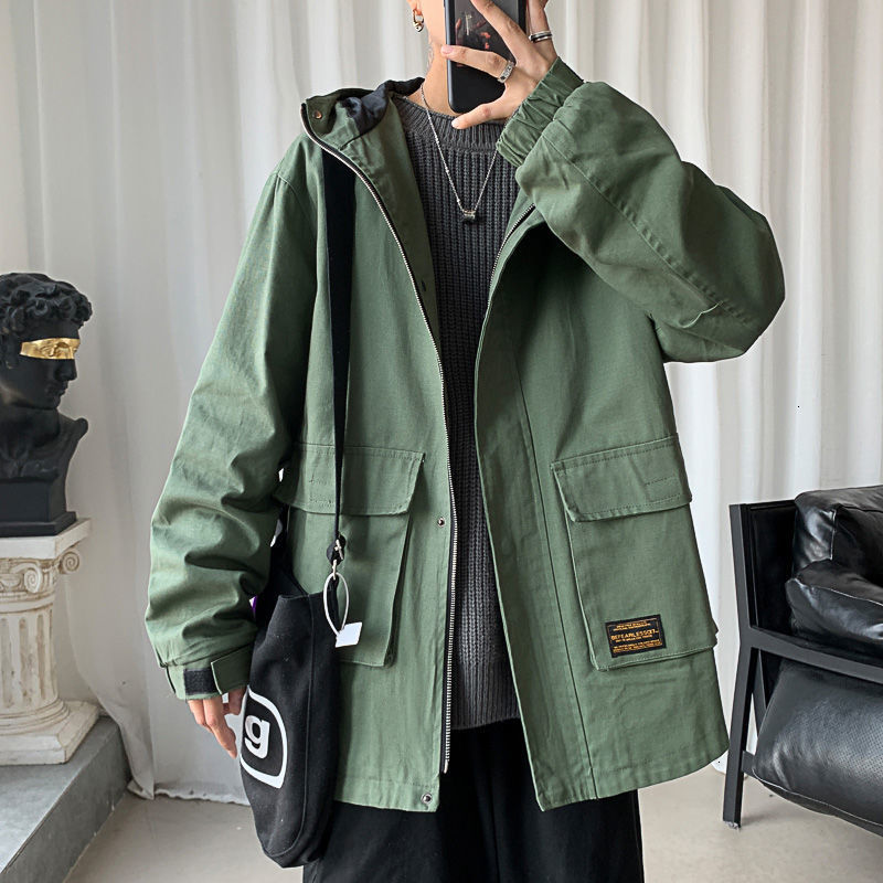 2021 New Men's Hooded Casual Oversize Jackets Woman Fashion Cargo Jacket Coats Graphic Printed Male Korean Streetwear Clothing 91vt, Black
2021 New Men's Hooded Casual Oversize Jackets Woman Fashion Cargo Jacket Coats Graphic Printed Male Korean Streetwear Clothing 91vt, Black
