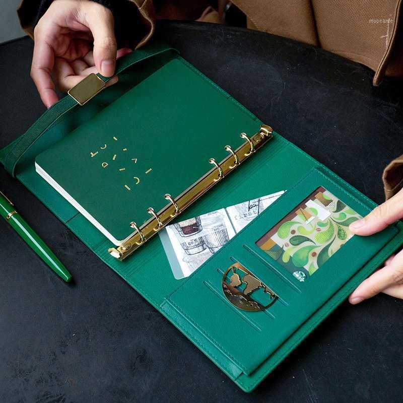 A5 C5 Business affairs High-grade Office Leather surface Removable Spiral Loose-leaf Notebook 6 Holes Multifunctional Notepad1
A5 C5 Business affairs High-grade Office Leather surface Removable Spiral Loose-leaf Notebook 6 Holes Multifunctional Notepad1