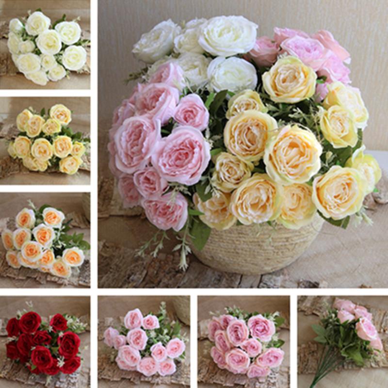 6Pcs Korean Fake Rose Bunch 14.96" Length Simulation Round Roses for Wedding Home Decorative Artificial Flowers, Orange
6Pcs Korean Fake Rose Bunch 14.96" Length Simulation Round Roses for Wedding Home Decorative Artificial Flowers, Orange