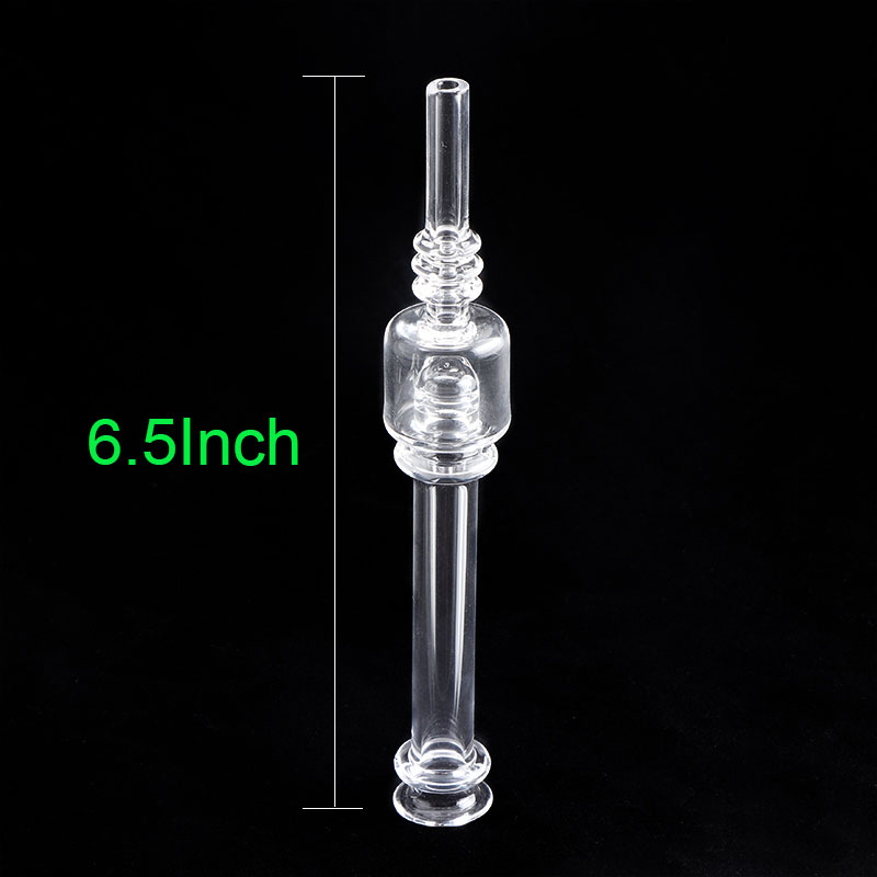 Latest Quartz NC 6.5 Inch Quartz Dab Straw Straw Glass Water Pipes Small Oil Rigs Smoking accories For Smoking 100% Quartz
Latest Quartz NC 6.5 Inch Quartz Dab Straw Straw Glass Water Pipes Small Oil Rigs Smoking accories For Smoking 100% Quartz