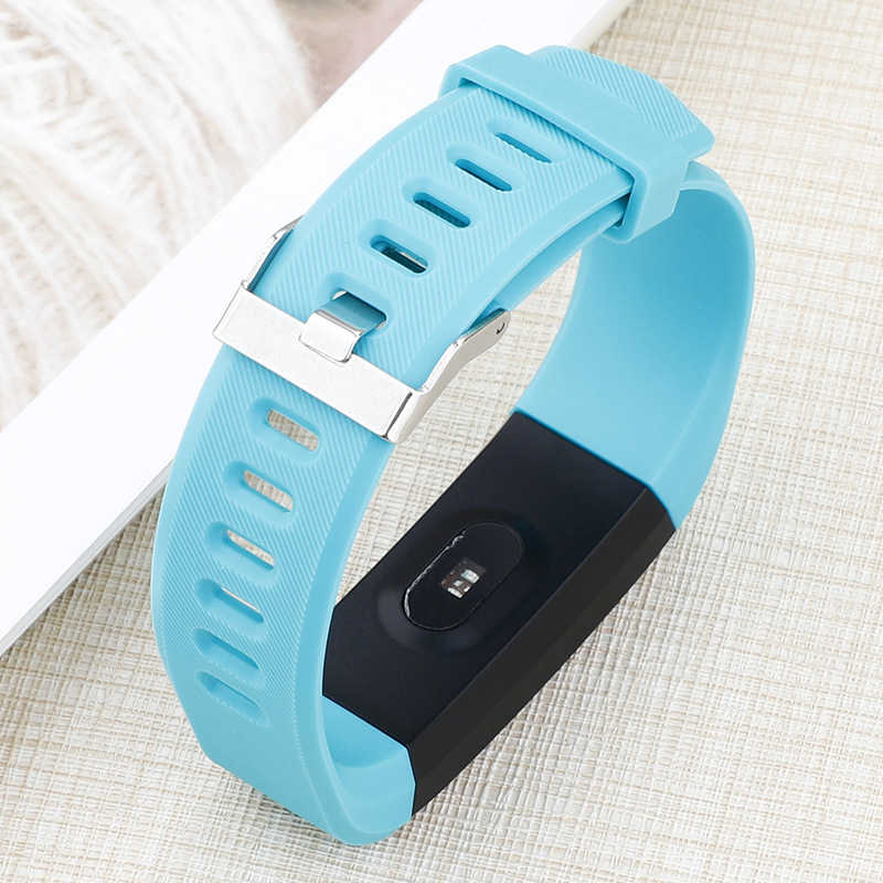 115Plus Smart Wristband Smart Watch Fitness Tracker Real Heart Rate Monitor Band Tracker Smart Bracelet Waterproof Smartwatch 0182