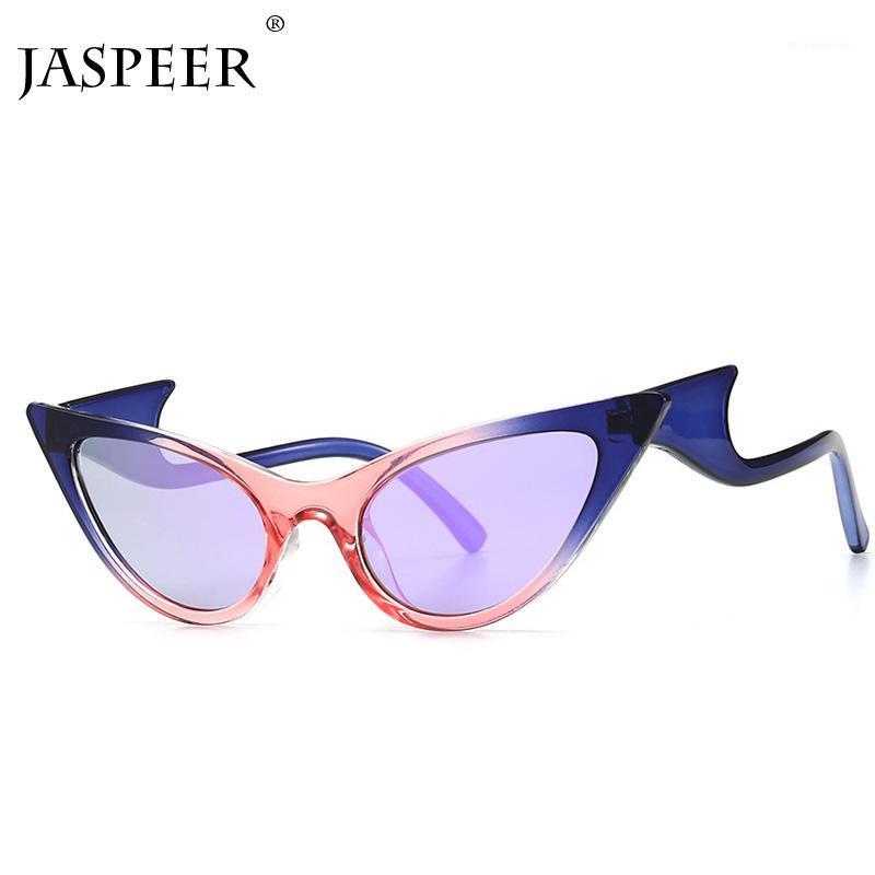 JASPEER Oversized Cat Eye Sunglasses Women 2020 Personality Wave Leg Sun Glasses Female Trend Mirror Eyewear1
JASPEER Oversized Cat Eye Sunglasses Women 2020 Personality Wave Leg Sun Glasses Female Trend Mirror Eyewear1
