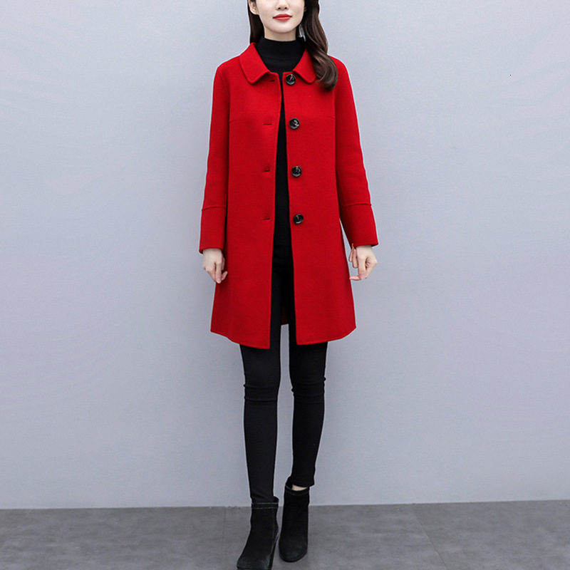 2021 Women' Mid-length New Autumn and Winter Doll Glue Thin Korean Fit Versatile Wool Coat EQOX, Blue
2021 Women' Mid-length New Autumn and Winter Doll Glue Thin Korean Fit Versatile Wool Coat EQOX, Blue