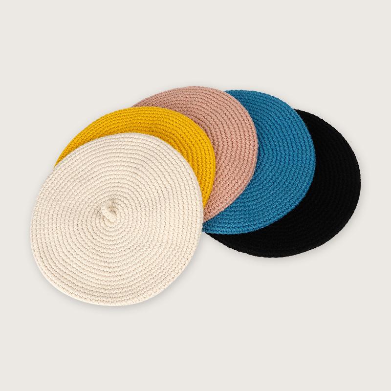 Women's Plain Color Knit Beret Hat Ladies French Artist Beret Hats Spring Casual Thin Acrylic Berets for Women Beanie, White
Women's Plain Color Knit Beret Hat Ladies French Artist Beret Hats Spring Casual Thin Acrylic Berets for Women Beanie, White