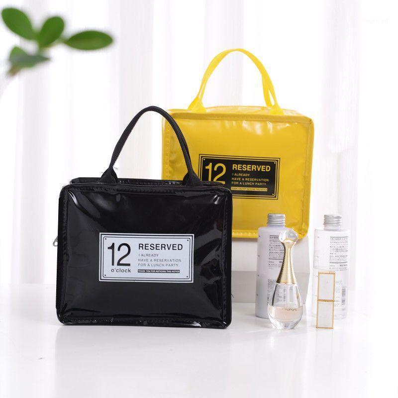 Travel Cosmetics Storage Bag PU Waterproof Washing Bag Female Skin Care Kit Cosmetic Large Capacity Portable Handbag1, Black
Travel Cosmetics Storage Bag PU Waterproof Washing Bag Female Skin Care Kit Cosmetic Large Capacity Portable Handbag1, Black