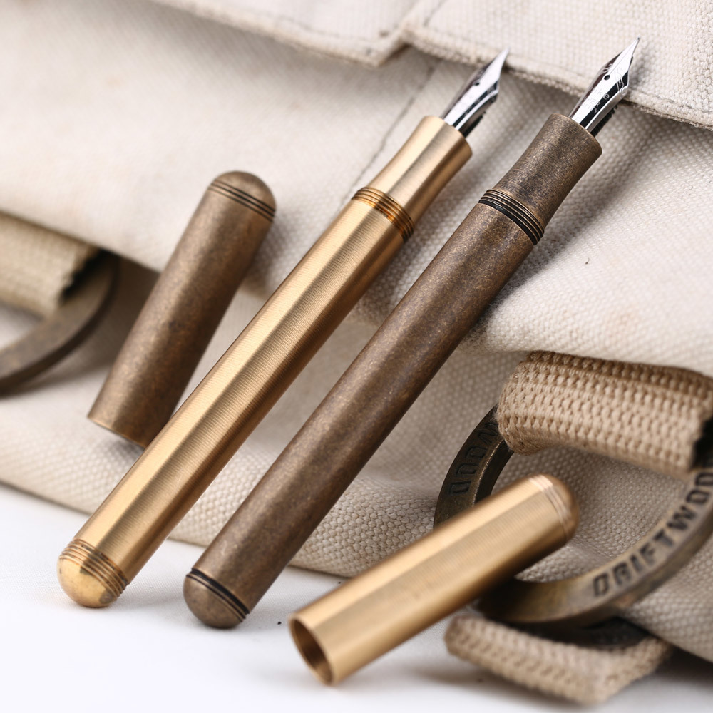 Delike Metal Full Brass Fountain Pen Threaded Surface Ink Pen Original Box Y200709
Delike Metal Full Brass Fountain Pen Threaded Surface Ink Pen Original Box Y200709