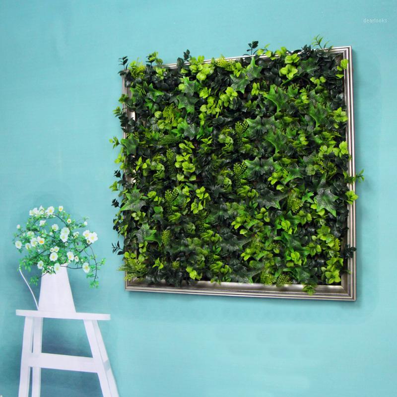 ULAND 55x55cm Framed Plants On Wall Plastic Hanging Green Plant Frame 3D Wall Decoration Artificial Greenery for Home Office1, A009
ULAND 55x55cm Framed Plants On Wall Plastic Hanging Green Plant Frame 3D Wall Decoration Artificial Greenery for Home Office1, A009