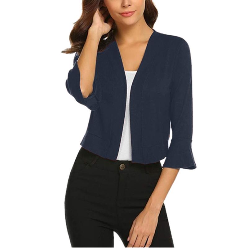 Autumn And Winter Ladies short Cardigan Coat Fashion Women Winter Half Sleeve Trumpet Sleeve Solid Color Short Cardigan Coats, Red
Autumn And Winter Ladies short Cardigan Coat Fashion Women Winter Half Sleeve Trumpet Sleeve Solid Color Short Cardigan Coats, Red