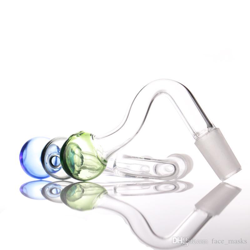 Smoking accessories Colorful Pyrex Glass Oil Burner 14mm Male pipe Transparent pipes banger Nail
Smoking accessories Colorful Pyrex Glass Oil Burner 14mm Male pipe Transparent pipes banger Nail
