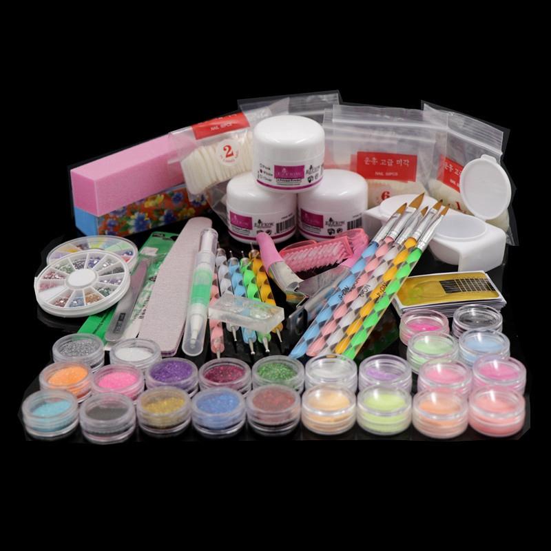 Professional 50 Acrylic Liquid Powder Glitter Clipper File Nail Art Tips Tool Brush Tools Set Kit New
Professional 50 Acrylic Liquid Powder Glitter Clipper File Nail Art Tips Tool Brush Tools Set Kit New