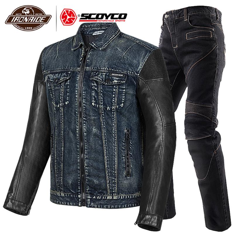 SCOYCO Motorcycle Jacket Denim Chaqueta Moto Motocross Denim Jacket Windproof Motorcycle Suit Anti-fall With CE Protector
SCOYCO Motorcycle Jacket Denim Chaqueta Moto Motocross Denim Jacket Windproof Motorcycle Suit Anti-fall With CE Protector