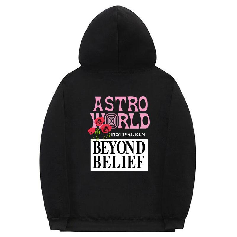 Fashion printing TRAVIS SCOASTROWORLD Hoodies multiple colour Hoodie streetwear Men's Women's Long Sleeve Pullover Sweatshirt