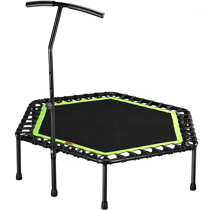 Silent Mini Trampoline with Adjustable Handle Bar Fitness indoor Trampoline Bungee Rebounder Jumping Cardio Trainer Workout1
Silent Mini Trampoline with Adjustable Handle Bar Fitness indoor Trampoline Bungee Rebounder Jumping Cardio Trainer Workout1