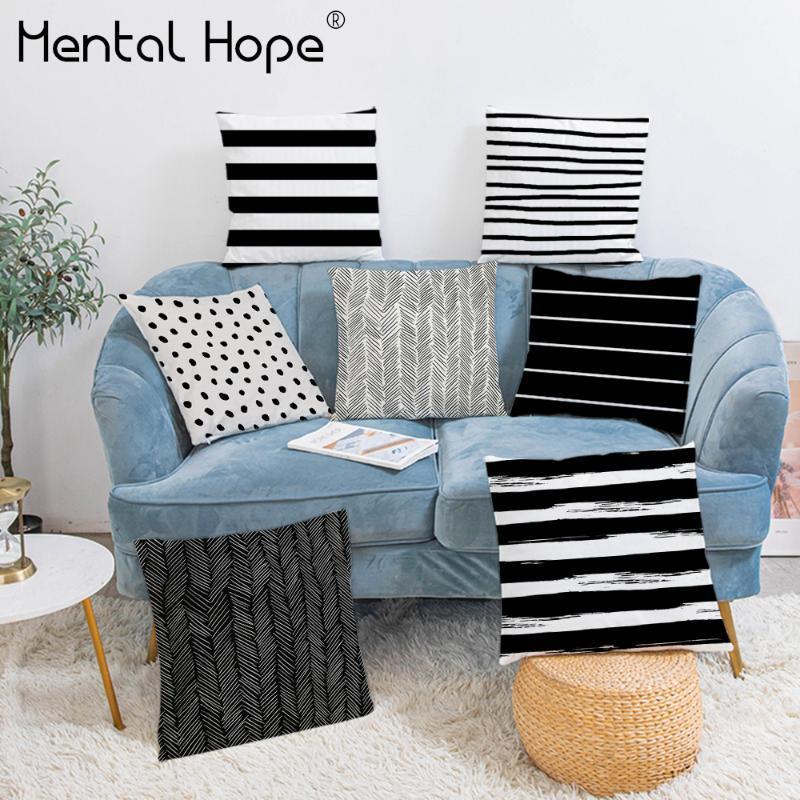Geometric Printed Plush Cushion Cover Black Striped Dot Patten Throw Pillow Cover Home Decor Square Decorative Pillowcase1, 3869-8
Geometric Printed Plush Cushion Cover Black Striped Dot Patten Throw Pillow Cover Home Decor Square Decorative Pillowcase1, 3869-8