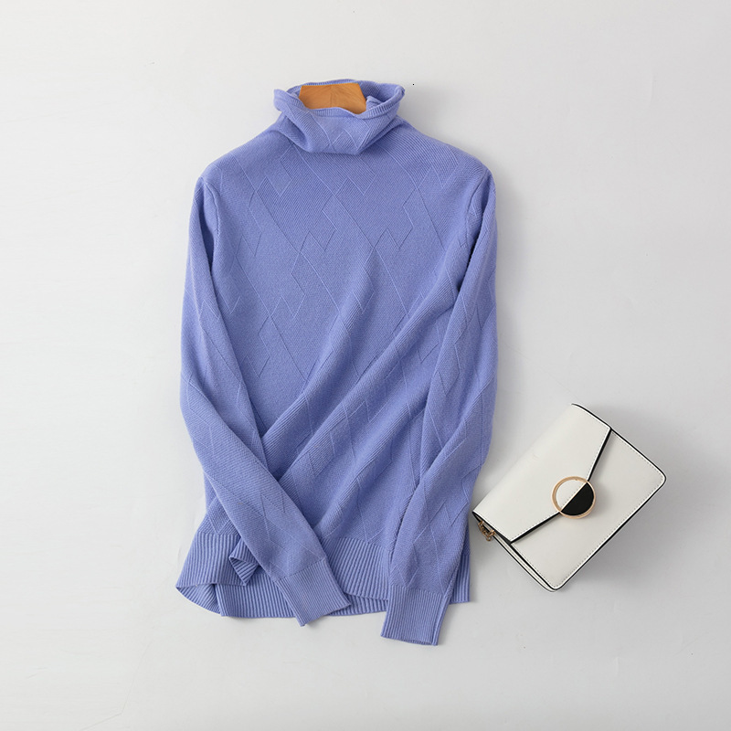 2021 New High Quality Autumn Winter Turtleneck Women Thick Warm Pullover Jumper Top Fashion Rib Knitted Female Sweater Zbrd, Light blue
2021 New High Quality Autumn Winter Turtleneck Women Thick Warm Pullover Jumper Top Fashion Rib Knitted Female Sweater Zbrd, Light blue