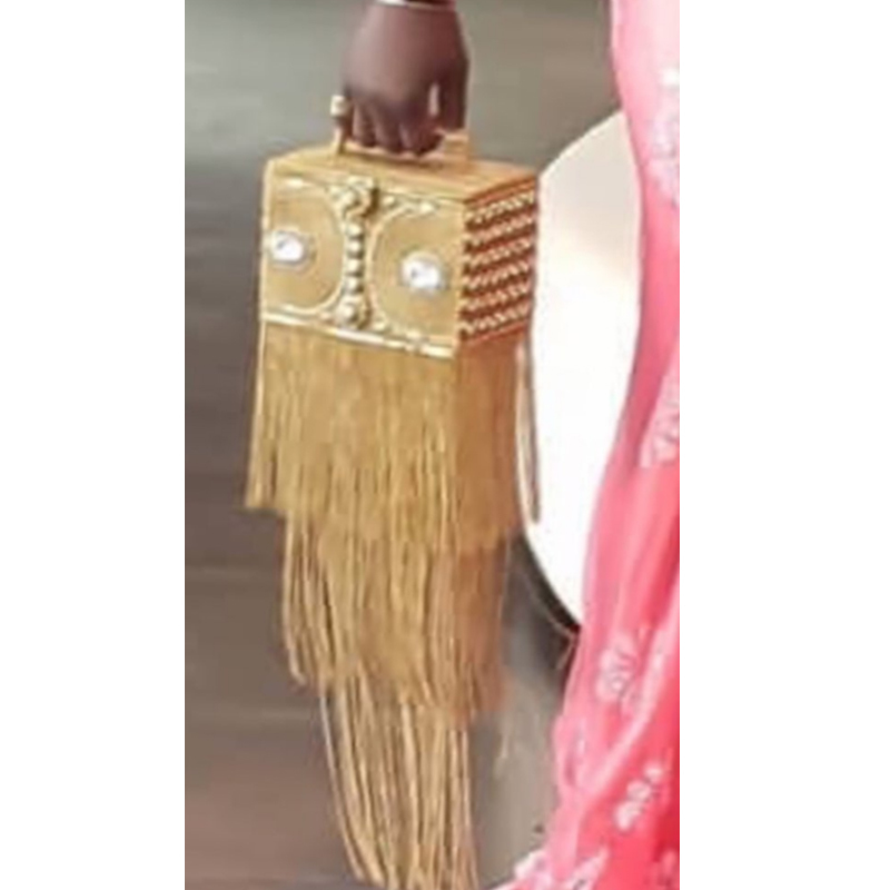 DOYUTIG India Style Women's Gold Long Tassels Hand-Made Rhinestone Beads Clutches Lady Vintage Evening Bags For Wedding F699 Q1116, Style 4
DOYUTIG India Style Women's Gold Long Tassels Hand-Made Rhinestone Beads Clutches Lady Vintage Evening Bags For Wedding F699 Q1116, Style 4