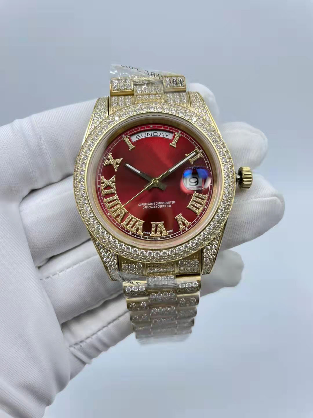 Male full automatic mechanical watch, middle shell with drilling blank log 004, 41mm double calendar,2813 movement, 316 fine steel, sports leisu, 003 
Male full automatic mechanical watch, middle shell with drilling blank log 004, 41mm double calendar,2813 movement, 316 fine steel, sports leisu, 003