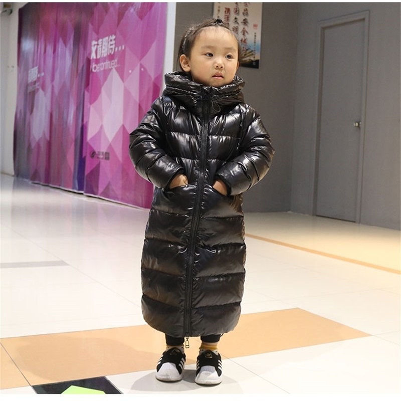 OLEKID Thick Warm Girls Winter Jacket Waterproof Down Jacket For Girls 2-12 Years Children Boys Outerwear Coat Kids Parka LJ201128