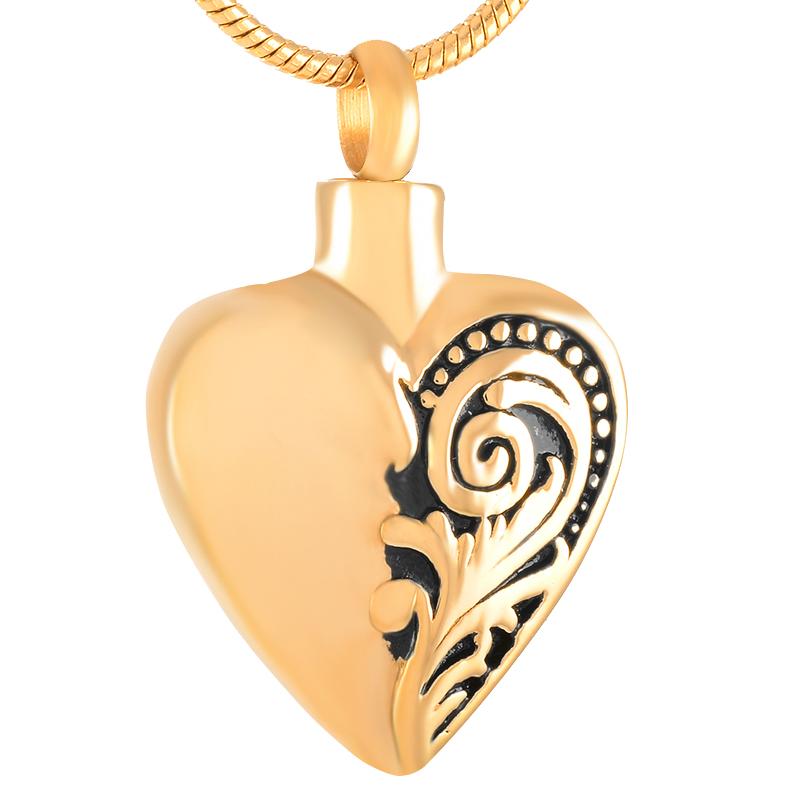 IJD9346 Flowers Carved Into Heart Cremation Jewelry Pendant Necklace Ashes Stainless Steel Memorial Keepsake Pendant for Gift
IJD9346 Flowers Carved Into Heart Cremation Jewelry Pendant Necklace Ashes Stainless Steel Memorial Keepsake Pendant for Gift