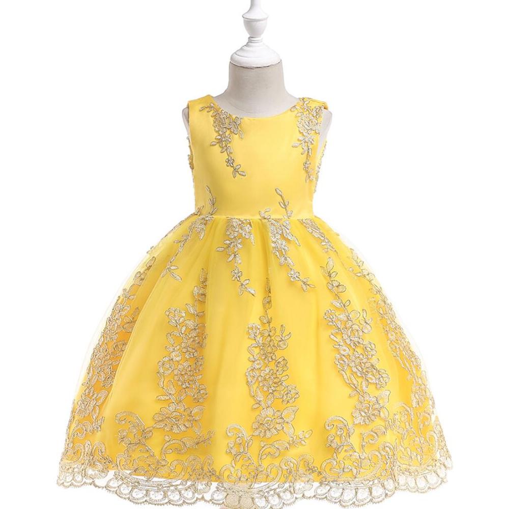 European And American Children Clothing Princess Girl Dress Gold Thread Embroidered Wedding Dress Flower Kids Dresses For Girls, Pink
European And American Children Clothing Princess Girl Dress Gold Thread Embroidered Wedding Dress Flower Kids Dresses For Girls, Pink
