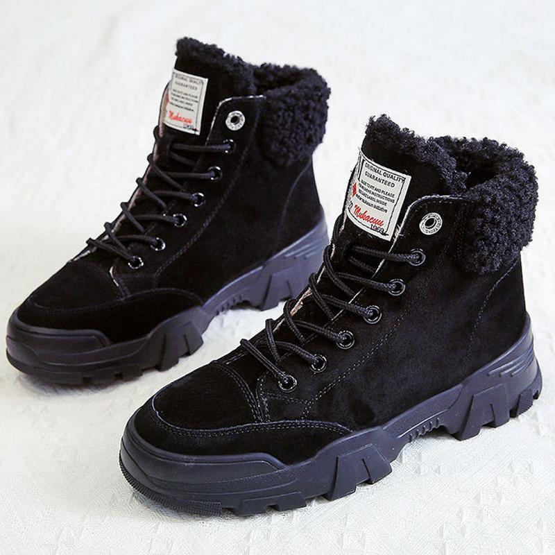 Chunky Boots Women Ankle Boots Female Shoes Plush Warm Snow Booties Winter Fur Shoes Women Sneakers Botas De Mujer1, Black
Chunky Boots Women Ankle Boots Female Shoes Plush Warm Snow Booties Winter Fur Shoes Women Sneakers Botas De Mujer1, Black