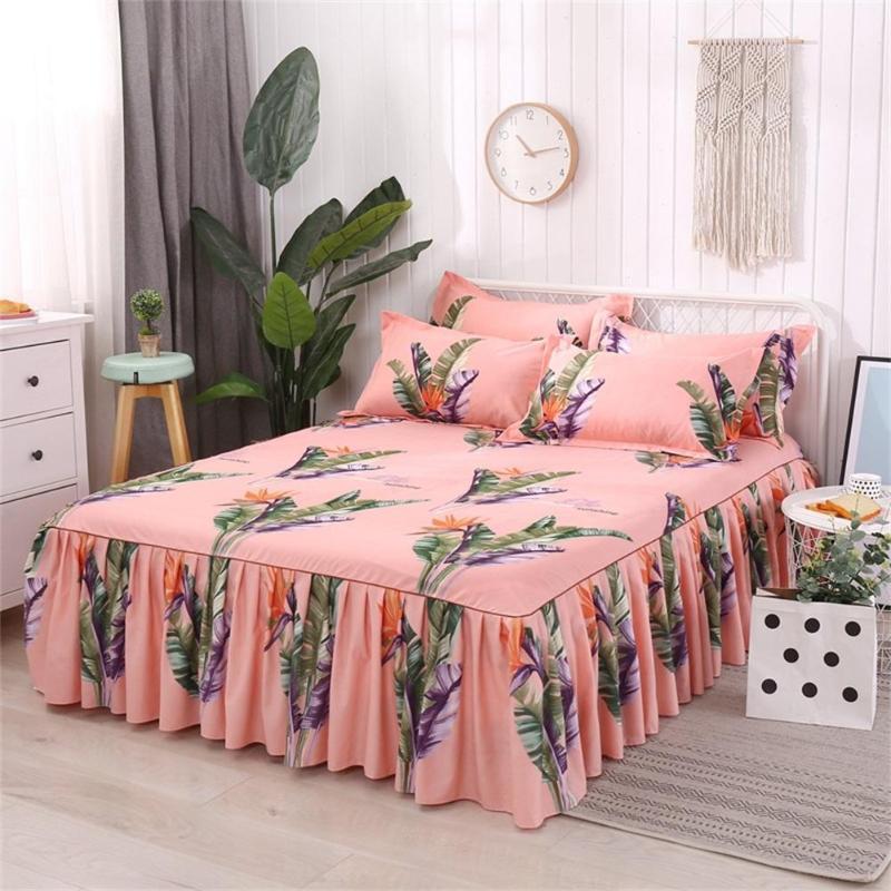 Queen Size Bed Skirt Single-Layer Skin Friendly Cotton Bedspread Pillowcases Rainforest Series 150 x 200cm1, Blue
Queen Size Bed Skirt Single-Layer Skin Friendly Cotton Bedspread Pillowcases Rainforest Series 150 x 200cm1, Blue