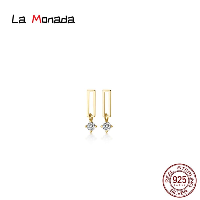 La Monada Stud Silver Earrings For Women Small Fashion Girls Silver 925 Earring Female Korean Fine Rectangle Jewelry For Women
La Monada Stud Silver Earrings For Women Small Fashion Girls Silver 925 Earring Female Korean Fine Rectangle Jewelry For Women