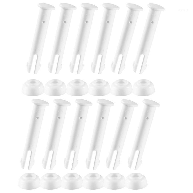 12 Pcs Plastic Pool Joint Pins & 12 Pcs Rubber Seals for Intex Above Ground Round Frame Pool Parts 28270-28273(2.36In)1
12 Pcs Plastic Pool Joint Pins & 12 Pcs Rubber Seals for Intex Above Ground Round Frame Pool Parts 28270-28273(2.36In)1