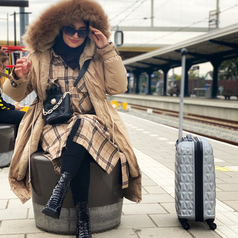 Fitaylor New Winter Long Coat Women Warm Thickness Hooded Parkas Plus Size Large Fur Collar Embroidery Jackets Padded Coats 201031