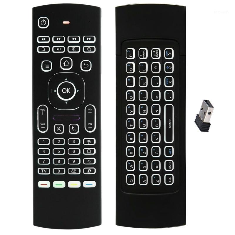 2.4G Wireless Remote Control with Keyboard 6-Axis ligent Remote Control Backlight Voice for Set-Top Box Smart TV1
2.4G Wireless Remote Control with Keyboard 6-Axis ligent Remote Control Backlight Voice for Set-Top Box Smart TV1