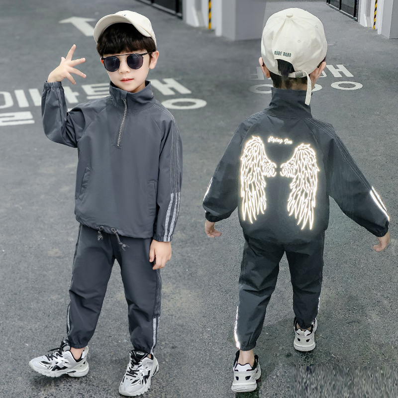 Baby Boy Girl Fall Clothing Set 2020 Autumn Toddler Clothes Long Sleeve Outfit Children Kids Wear Boys' Tracksuits 2 4 6 8 YearsX1019