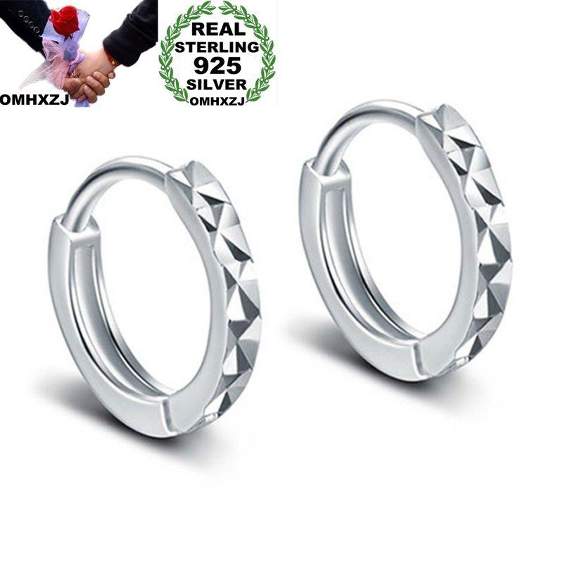 OMHXZJ Wholesale European Fashion Woman Girl Party Wedding Gift Simple White Round 925 Sterling Silver Hoop Earrings EA427
OMHXZJ Wholesale European Fashion Woman Girl Party Wedding Gift Simple White Round 925 Sterling Silver Hoop Earrings EA427