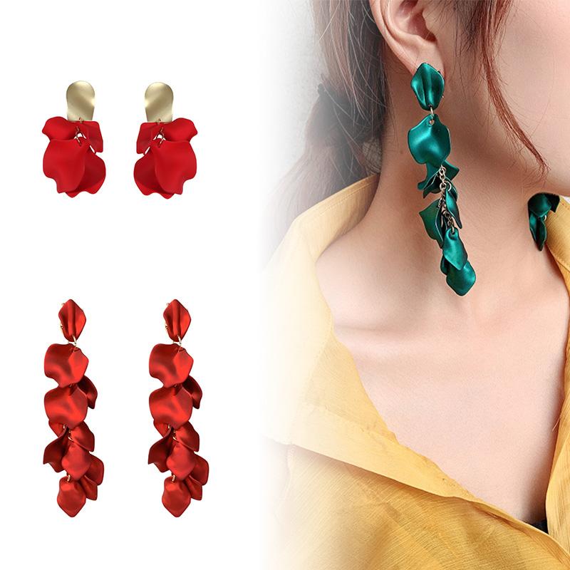 Hoop & Huggie Fashion For Women Bijoux Blue White Long Tassel Dangle Earrings Rose Petal Drop Weddings Party Gift Jewelry Accessories
Hoop & Huggie Fashion For Women Bijoux Blue White Long Tassel Dangle Earrings Rose Petal Drop Weddings Party Gift Jewelry Accessories