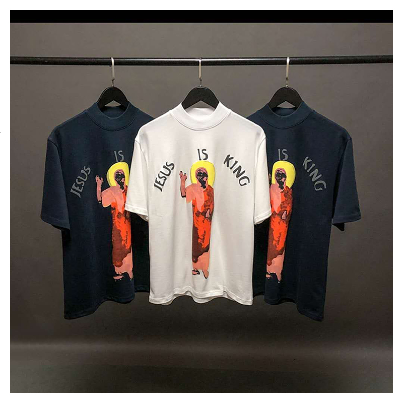 2021 Summer New 3d Printed Kanye West t Shirt Streetwear Blue Jesus Is King Cotton T-shirts Hip Hop Top Tees Orma, White
2021 Summer New 3d Printed Kanye West t Shirt Streetwear Blue Jesus Is King Cotton T-shirts Hip Hop Top Tees Orma, White