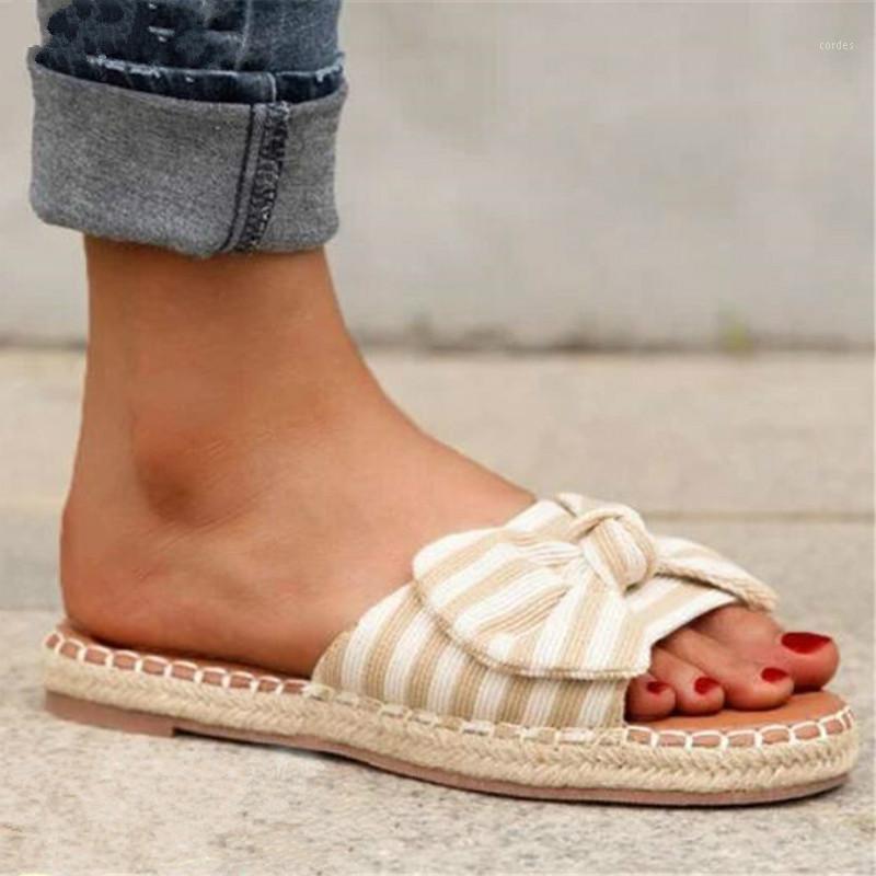 Women's slippers summer open toe shoes woman stripe Bow Flat sandals ladies outdoor casual beach slides slip-on female plus size1, Blue
Women's slippers summer open toe shoes woman stripe Bow Flat sandals ladies outdoor casual beach slides slip-on female plus size1, Blue