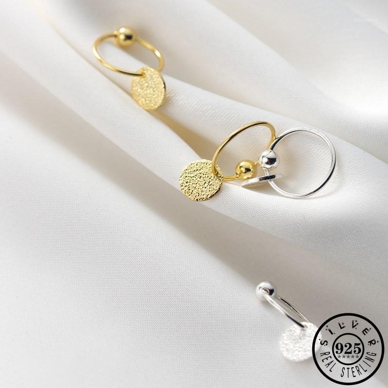 Fashion 925 Sterling Silver 6mm round Pendant small Hoops Earrings Statement Gold Color Plated Ear Rings Earings for Women Lady1
Fashion 925 Sterling Silver 6mm round Pendant small Hoops Earrings Statement Gold Color Plated Ear Rings Earings for Women Lady1
