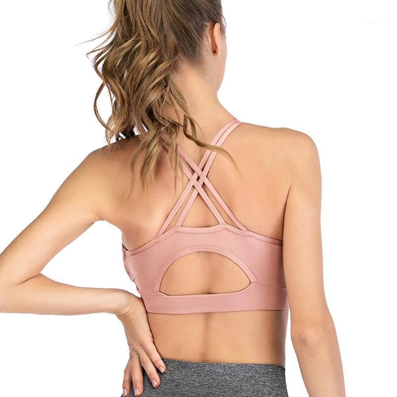 Solid Sport Bra Top Women Workout Fitness Cross Back Sports Bra Gym Hollow Out Sexy Women Clothes Active Wear1, Pink
Solid Sport Bra Top Women Workout Fitness Cross Back Sports Bra Gym Hollow Out Sexy Women Clothes Active Wear1, Pink